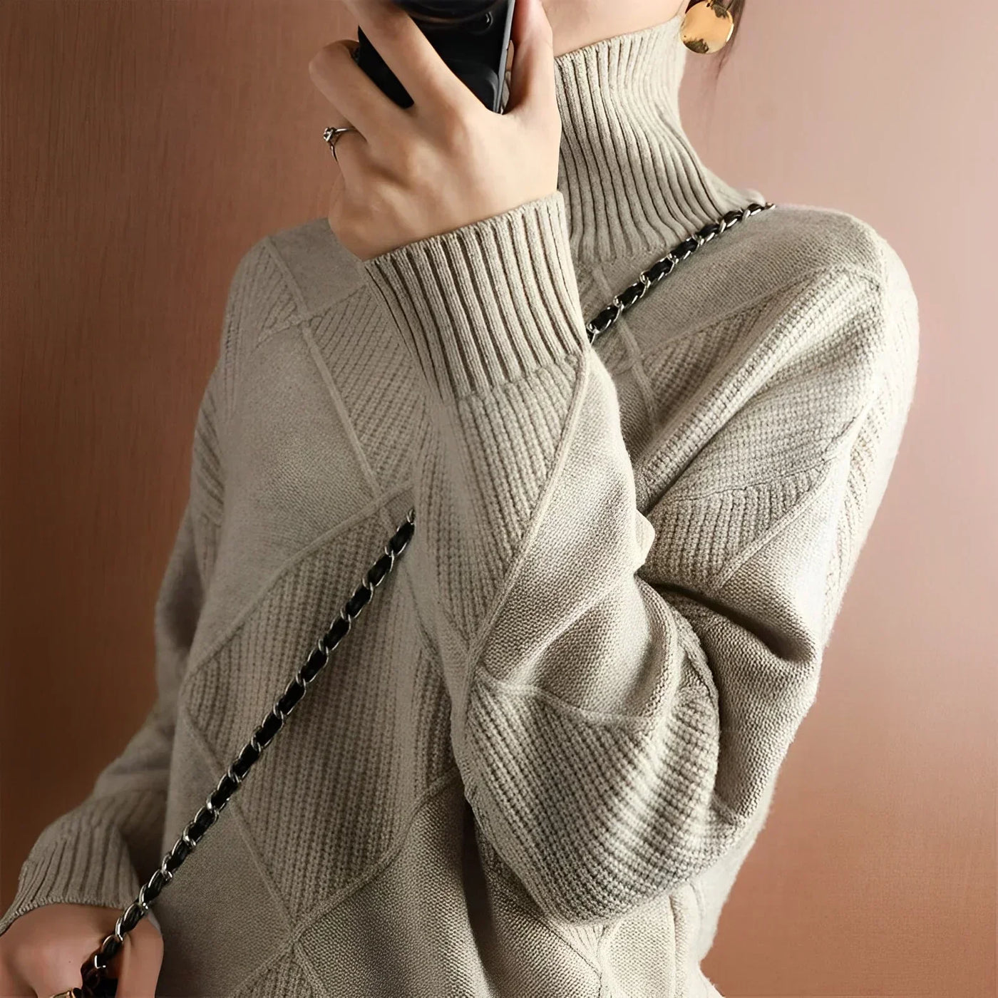 Dahlia | Cozy Lotus Style Sweater