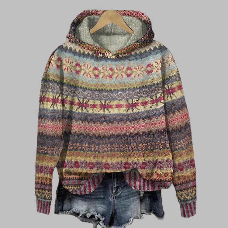 Flore | Stylish Warm Hoodie Sweater